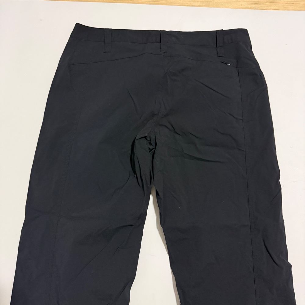 Royal Robbins Womens 14 Short Hiking Pants Black Nylon Stretch ROY C-537 - Picture 7 of 8